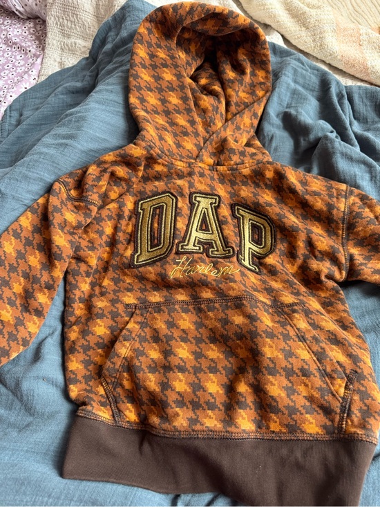 GAP Other - DAP x GAP Harlem Orange Houndstooth Hoodie